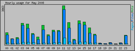 Hourly usage