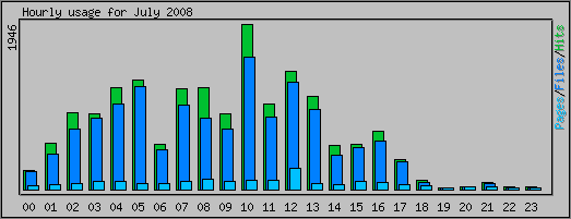 Hourly usage