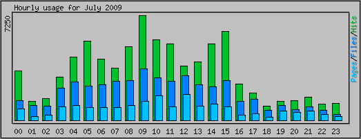 Hourly usage