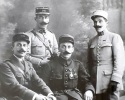 Les quatre frères de Roquefeuil et du Bousquet en 1918