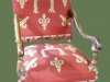 fauteuil orne de la cordeliere Roquefeuil