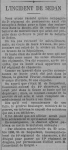 Le Radical n°297- Paris dimanche 24 octobre 1886-L'incident de Sedan-Lt Colonel Aymar de Roquefeuil-Cahuzac