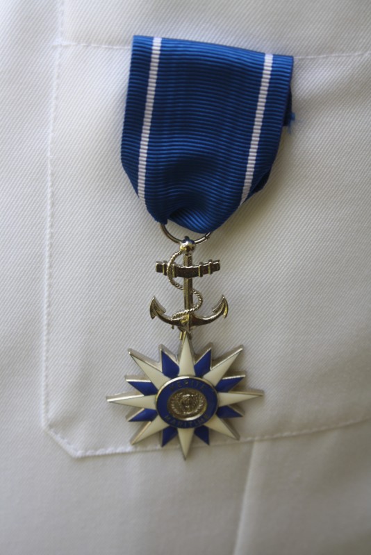 La médaille du mérite maritime ivoirien