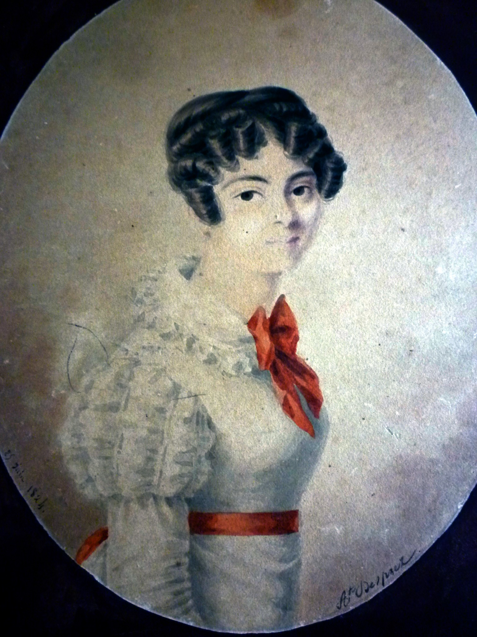 Eugenie de Barberin-Barberini, épouse en seconde noces d'Alphonse de Roquefeuil-Montpeyroux