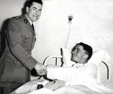 1926-2021- Lieutenant Melchior de Roquefeuil blessé en Algérie