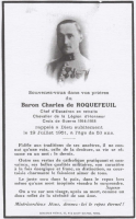 1951-Baron Charles de Roquefeuil, chef d'escadrons