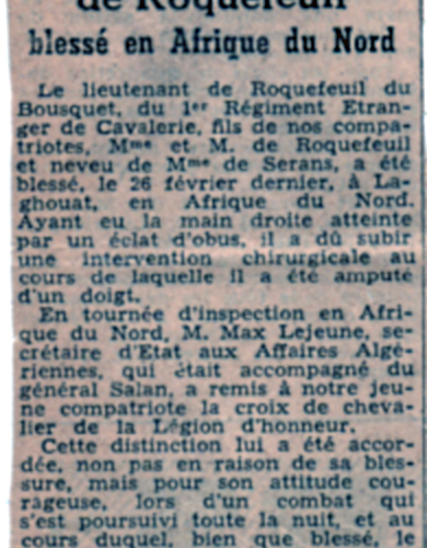 1956-Article-Ouest-France-Blessure-Jean-Melchior-de-Roquefeuil-Copie