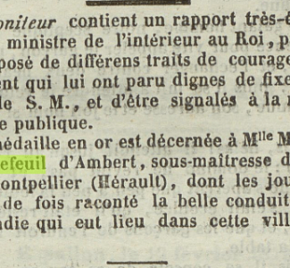 5 février 1842 - Bulletin d'Espalion
