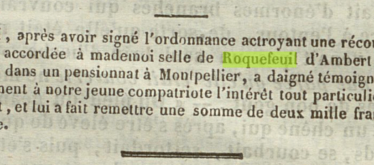 5 mars 1842 - Bulletin-d'Espalion