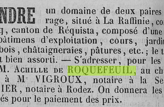 13 septembre 1848 - Journal de l'Aveyron