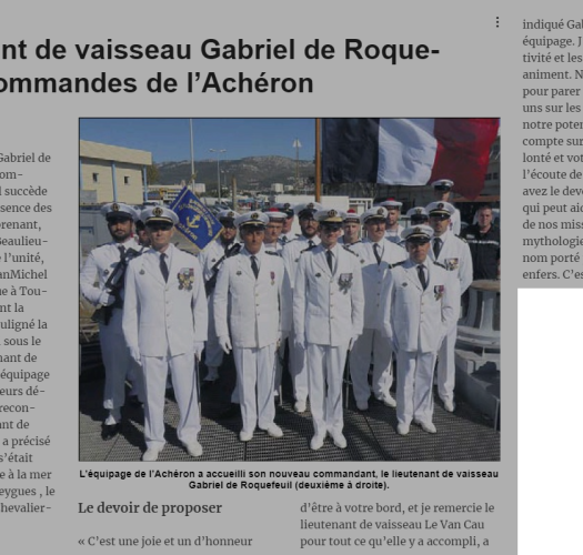 2 septembre 2017 -  Var Matin