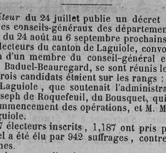 25 juillet 1857 - Journal de l'Aveyron