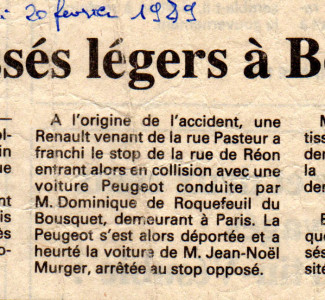 20 février 1989 - Le Bien Public