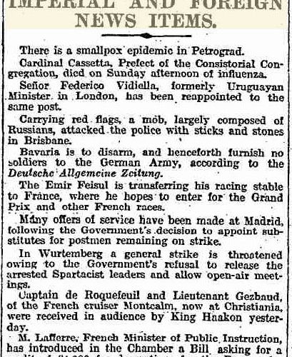 25 mars-1919 - The Times