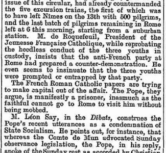 7 octobre 1891 - The Times