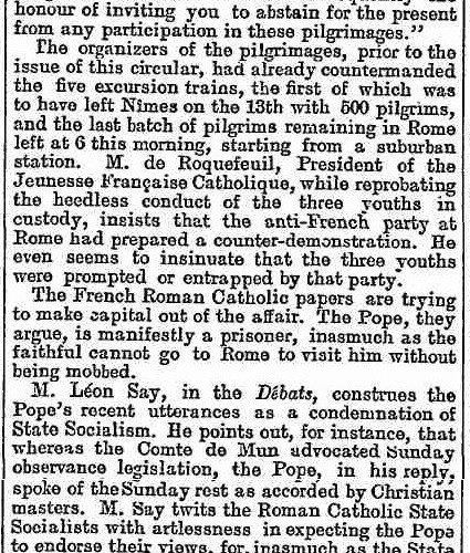 7 octobre 1891 - The Times