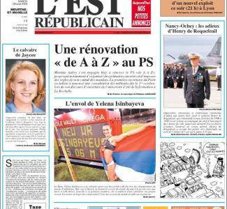 29 août 2009 - Est Republicain