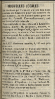 25 juillet 1857- Bulletin d'Espalion