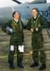 Henry et Stan de Roquefeuil après vol mirage 2000