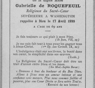 Gabrielle-de-Roquefeuil-Cahuzac-religieuse-du-Sacre-Coeur-Washington-DC