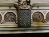Cheminée aux armes Roquefeuil